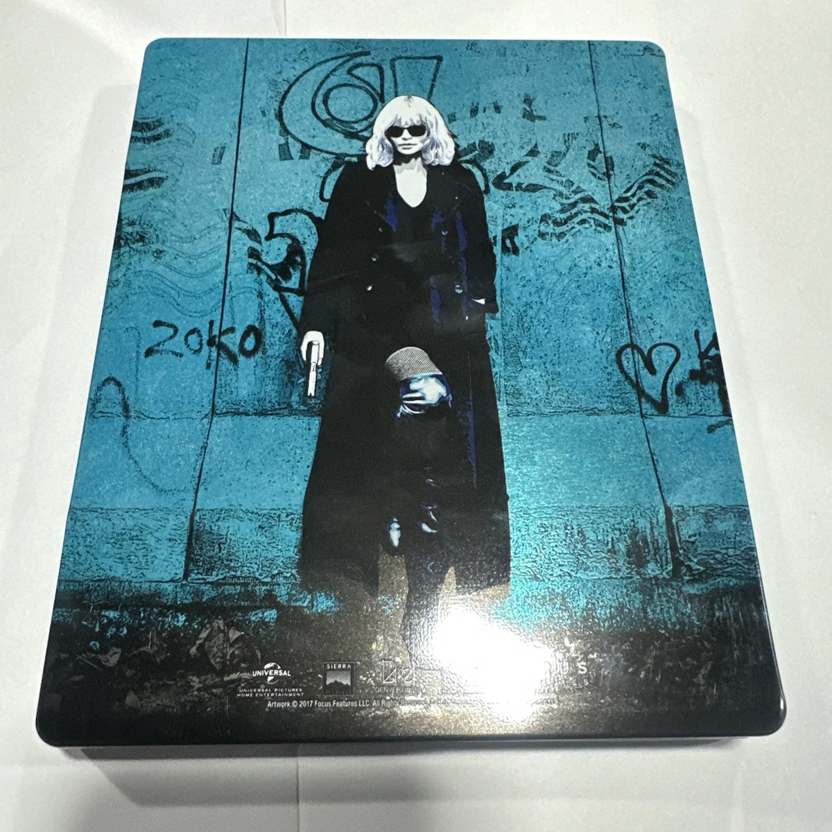 Atomic Blonde 4K Ultra HD + Blu-ray SteelBook (2017) – Excellent