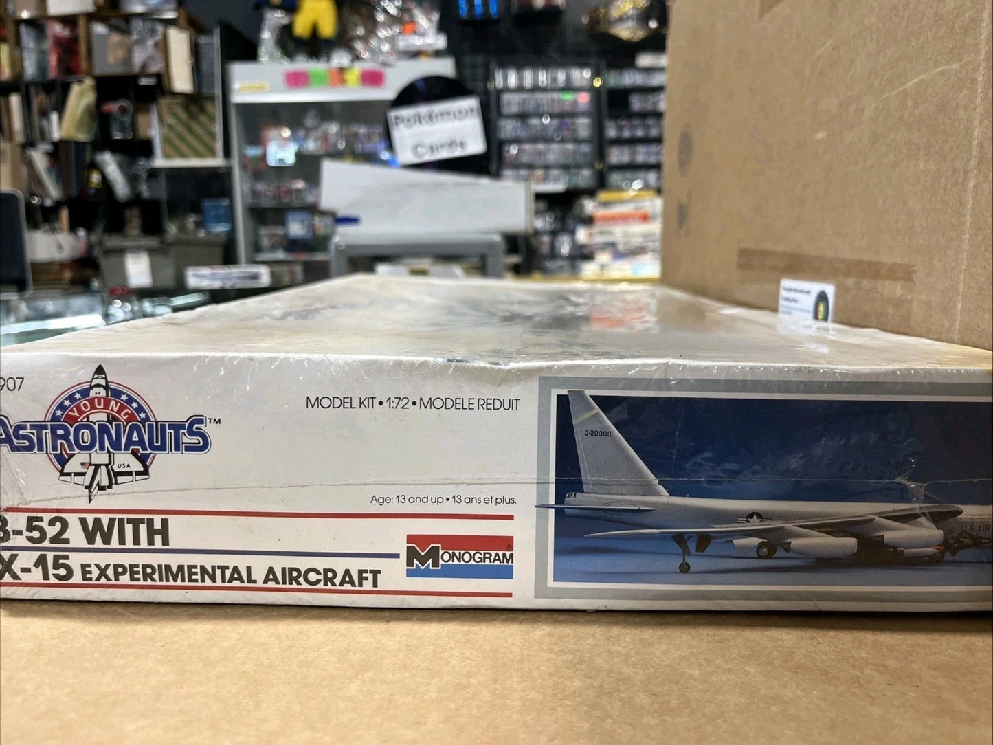 Young Astronauts B-52 w/ X-15 Experimental Aircraft 1/72 Scale Kit SEALED BOX