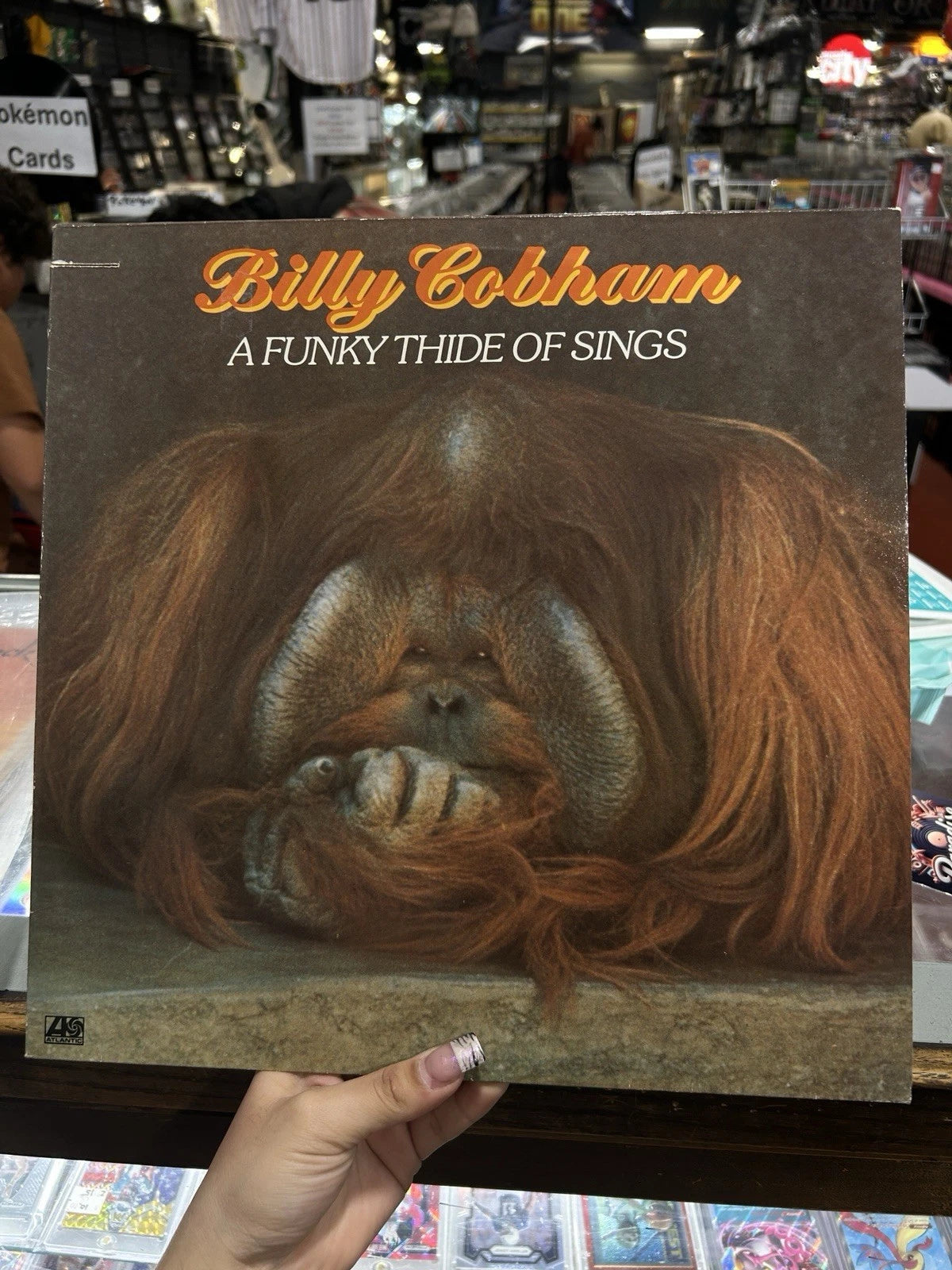BILLY COBHAM A Funky Thide Of Sings ATLANTIC LP NM 50189 German