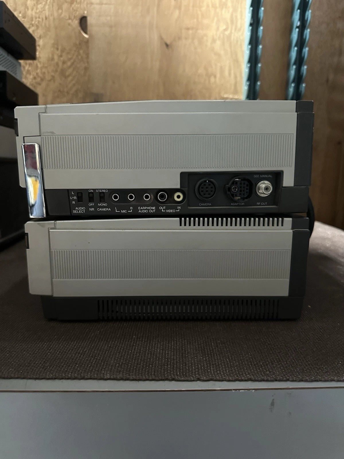 Magnavox NewviconVideo Camera VR8451bk01 & Portable Unit VR846BK01