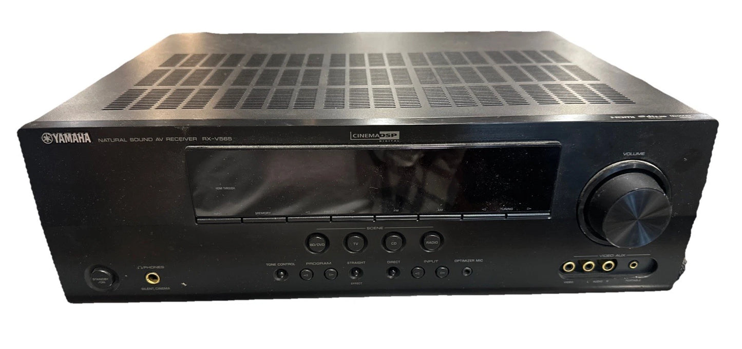 Yamaha RX-V565 7.1 Channel Digital Home Theater Receiver | Remote Bundle