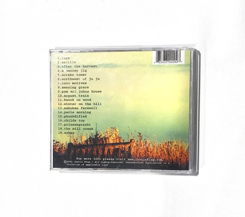 Le Bleu by Justin King CD (Guitar/Piano) SIGNED