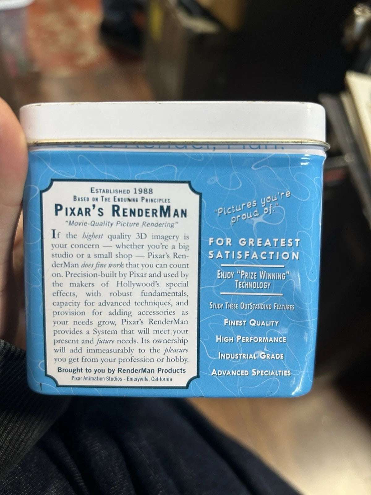 PIXAR RENDERMAN Bluetiful Walking Teapot 2015