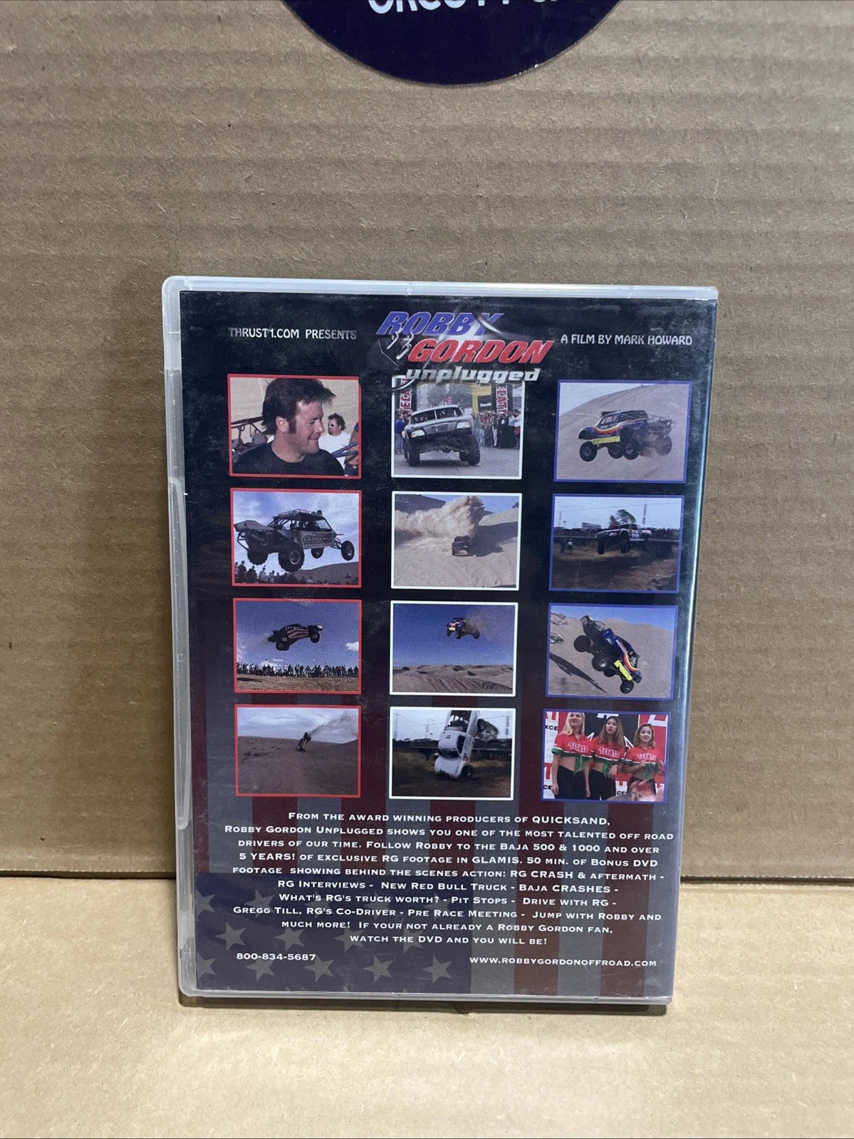 Robby Gordon Unplugged DVD Baja 500 1000 off road racing Cold Misguided Bleeders