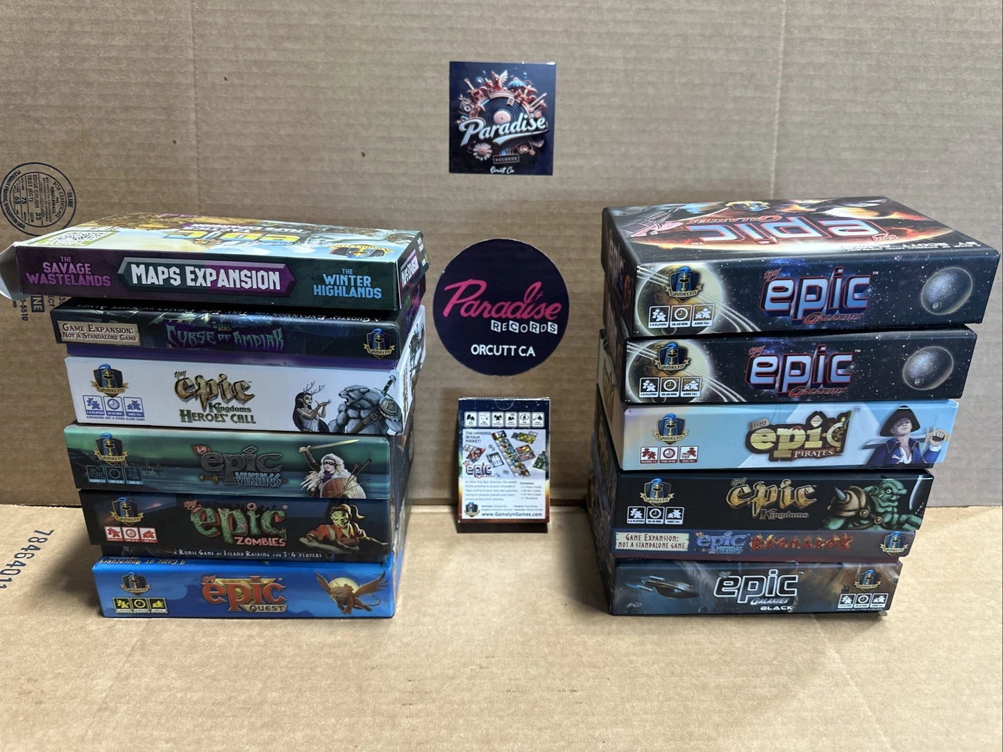 Tiny Epic Lot - Includes 11 Games Plus Maps Expansion And Ultra Tiny Game