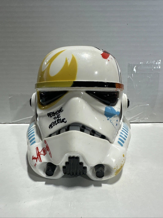 Star Wars MZ Berger & Co Stormtrooper LCD Watch and Case - New Watch W/ Pull Tag
