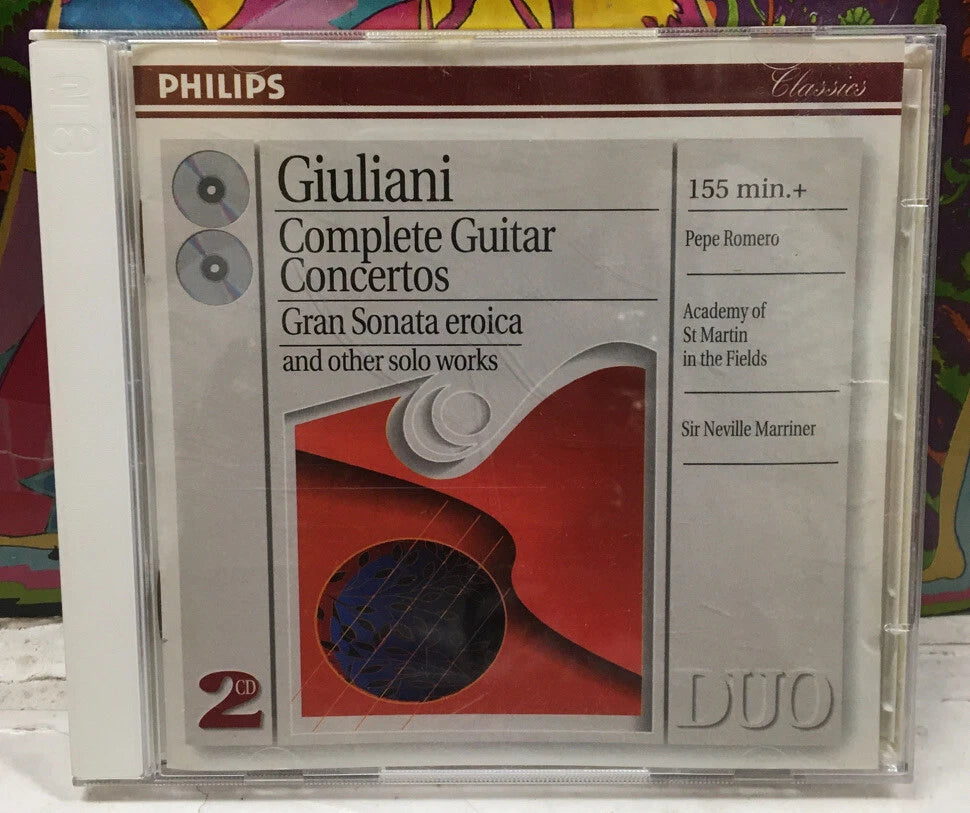 Complete Guitar Concertos/Gran Sonata Eroica And Other Solo Works UK Import CD