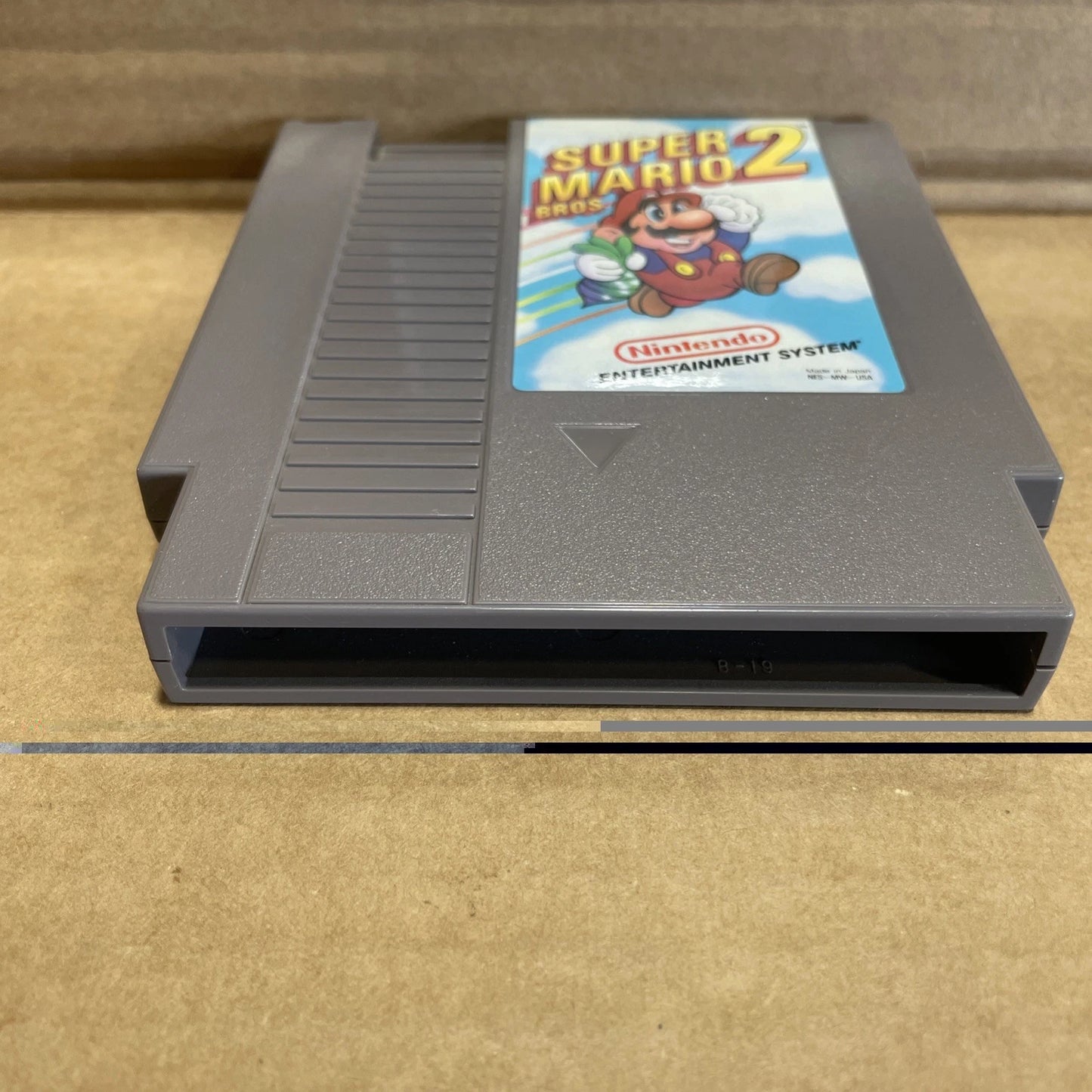 Nintendo Super Mario Bros. 2 Nintendo NES Game Cartridge Tested With Case