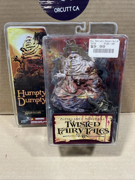 McFarlane Monsters Twisted Fairy Tales Series 4 Humpty Dumpty Sealed New 2005