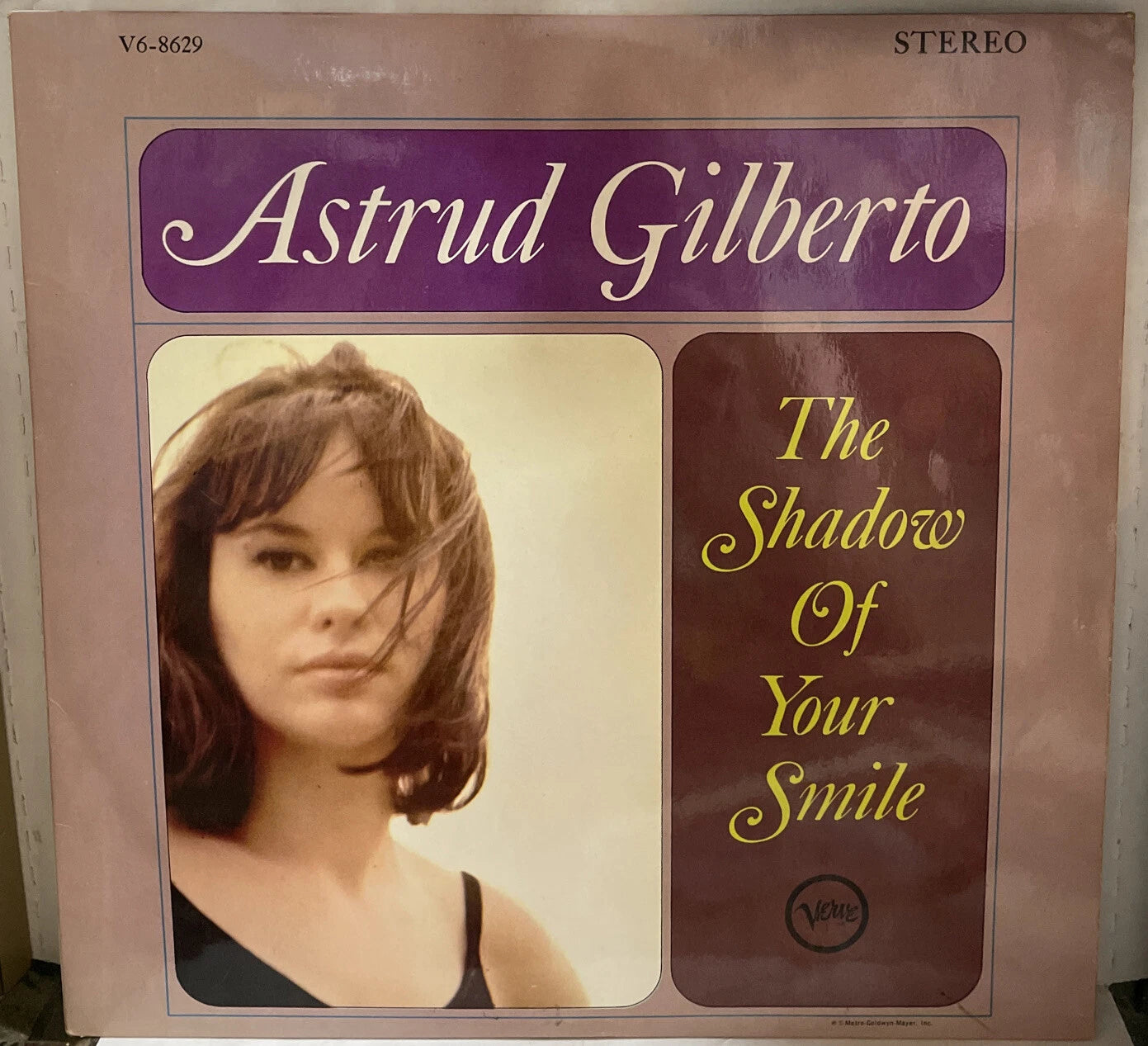 Astrud Gilberto The Shadow Of Your Smile German Import Record V6-8629