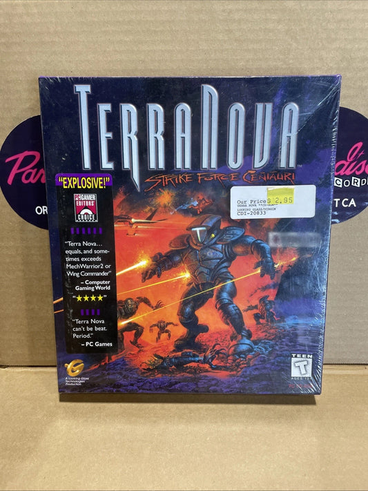 Terra Nova: Strike Force Centauri, 1996, Big Box, New & Sealed
