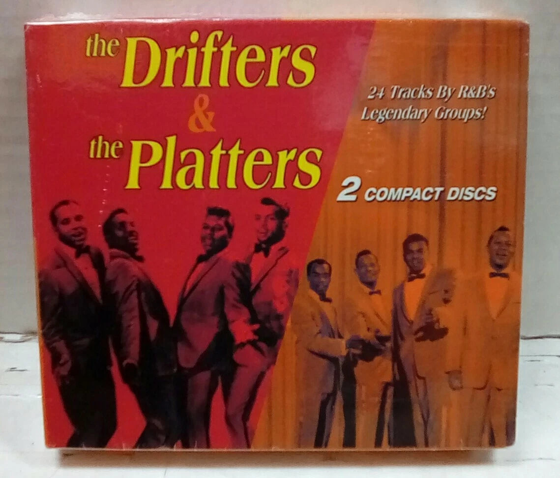 The Drtifters & The Platters 2 Compact Discs Sealed CD Set