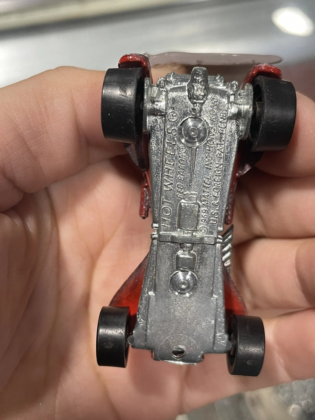 1969 Hot Wheels Redline Red Baron Very Nice