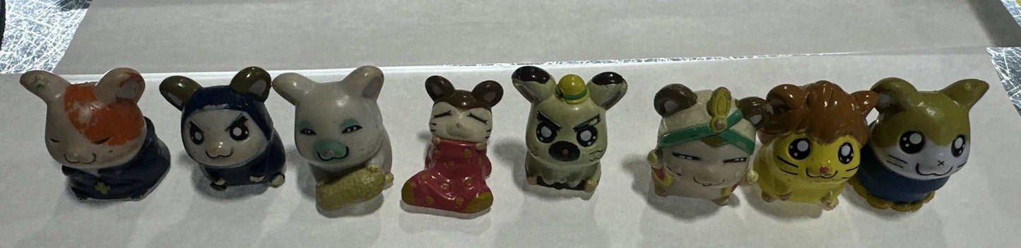 Hamtaro Miniature Figure Collection Lot 2000s