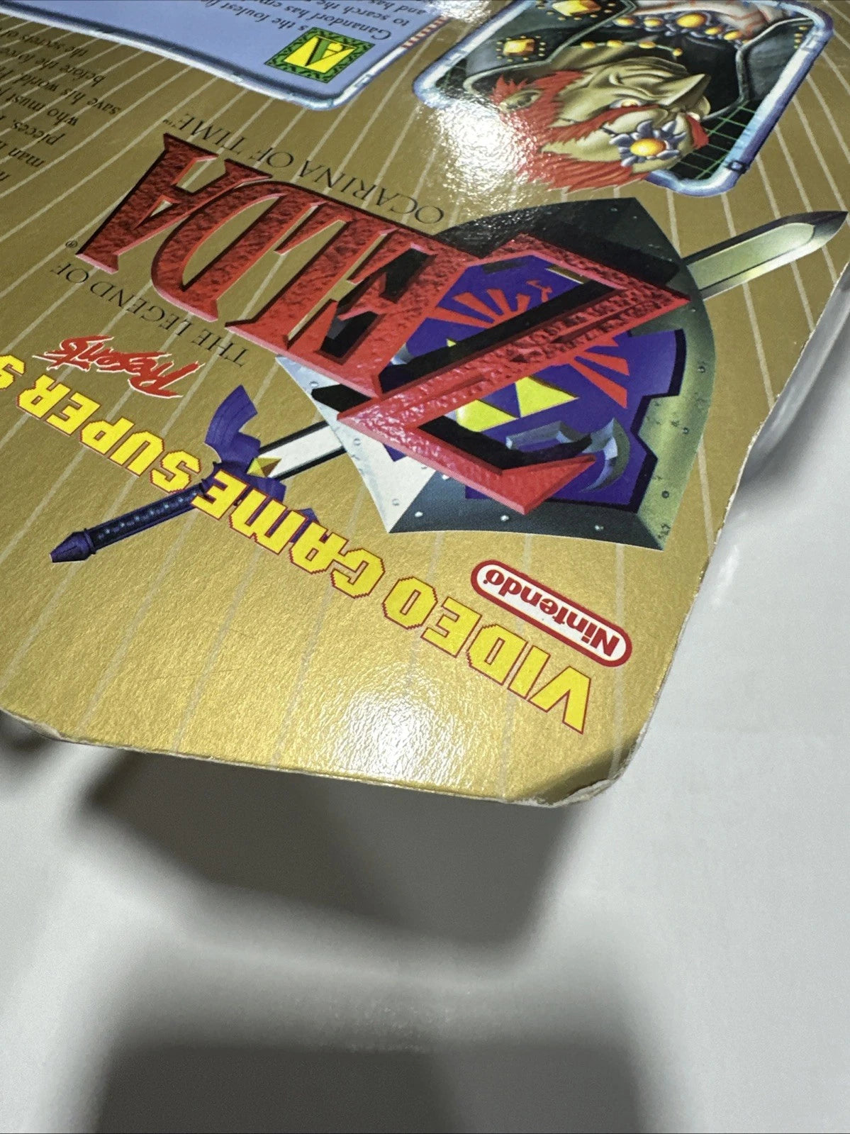 GANONDORF ToyBiz Video Game Super Stars LEGEND of Zelda Ocarina Of Time 2000 NIB