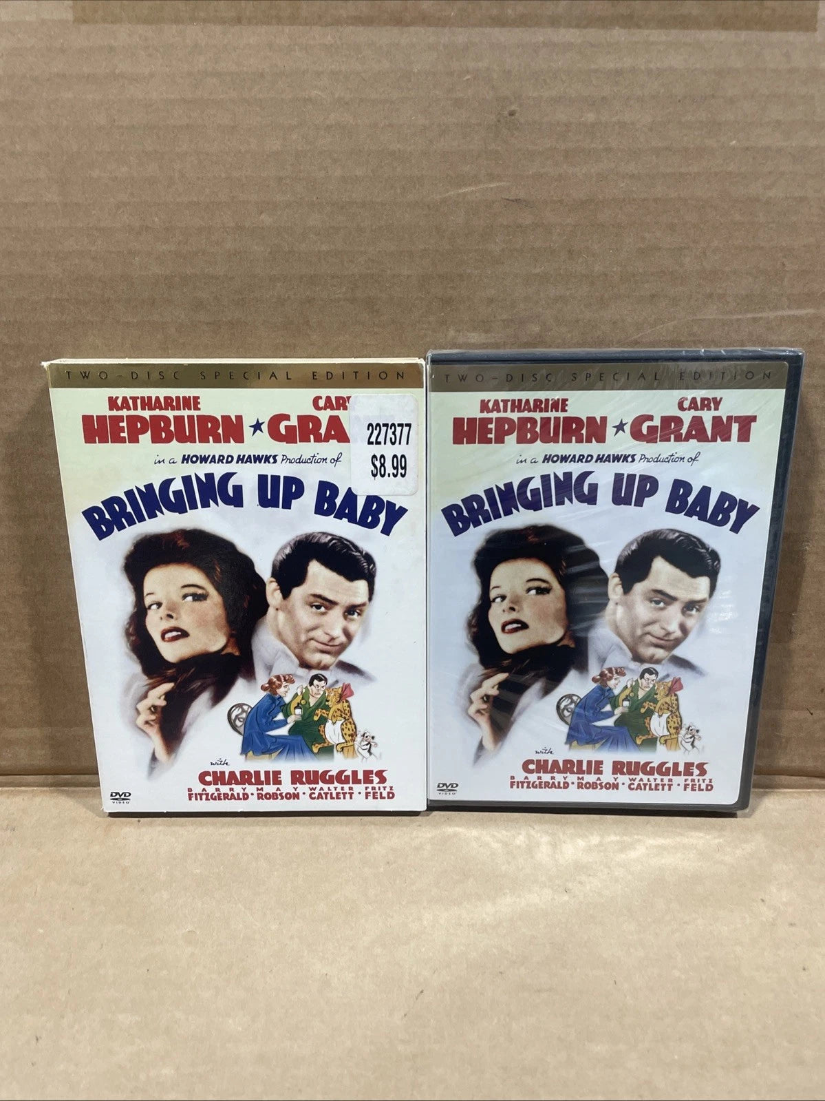 Bringing Up Baby DVD 2005 2-Disc Set Special Edition Katharine Hepburn New