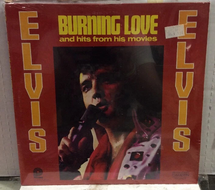 Elvis Burning Love Sealed Record
