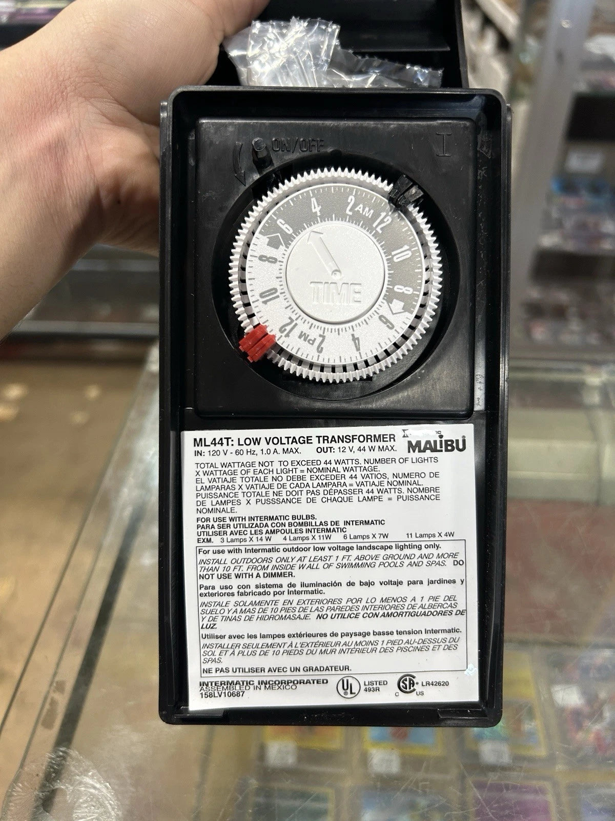 intermatic malibu low voltage transformer