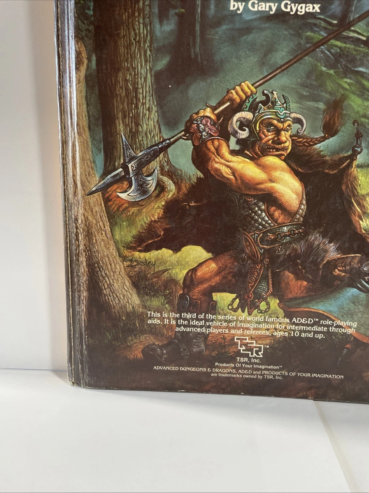 Advanced Dungeons & Dragons Monster Manual 2 II Gary Gygax TSR 1983 Acceptable
