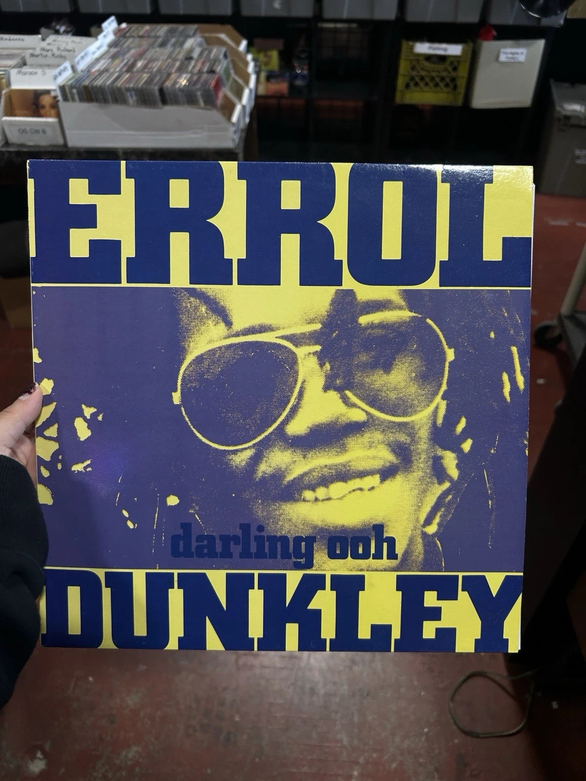 Errol Dunkley Darling Ooh LP UK 1991 Attack NM