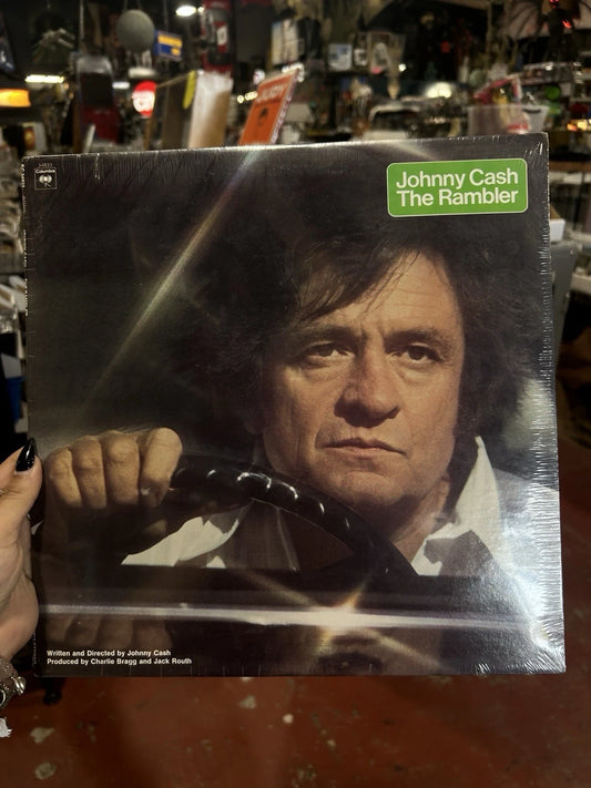 Johnny Cash The Rambler Vinyl Sealed New kc34833 hype sticker