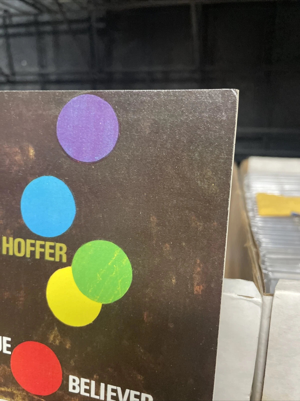 THE TRUE BELIEVER Eric Hoffer Reading Program Special Edition PB Vintage