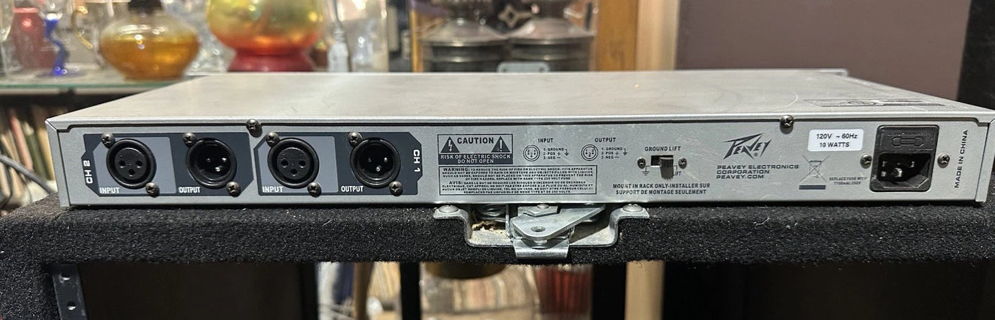 Peavey PV215EQ Dual 15 Band 2 Channel Graphic Equalizer