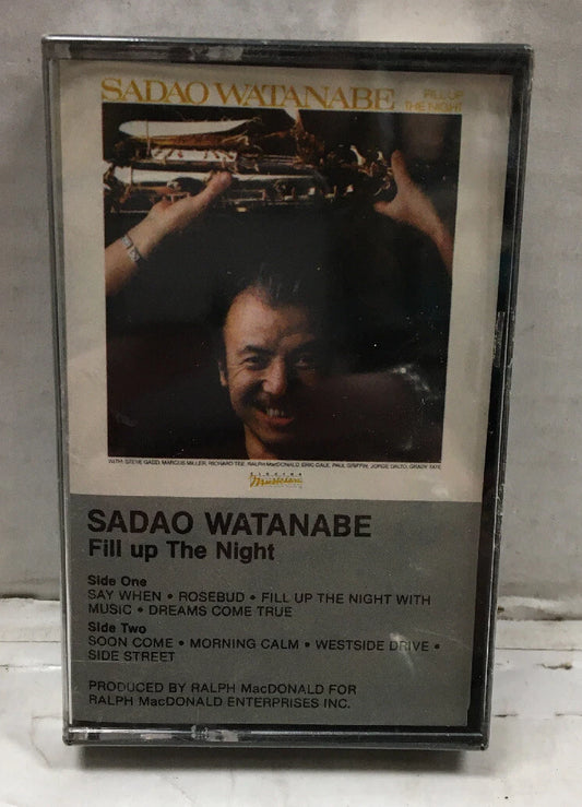 Sadao Watanabe Fill Up The Night Sealed Cassette