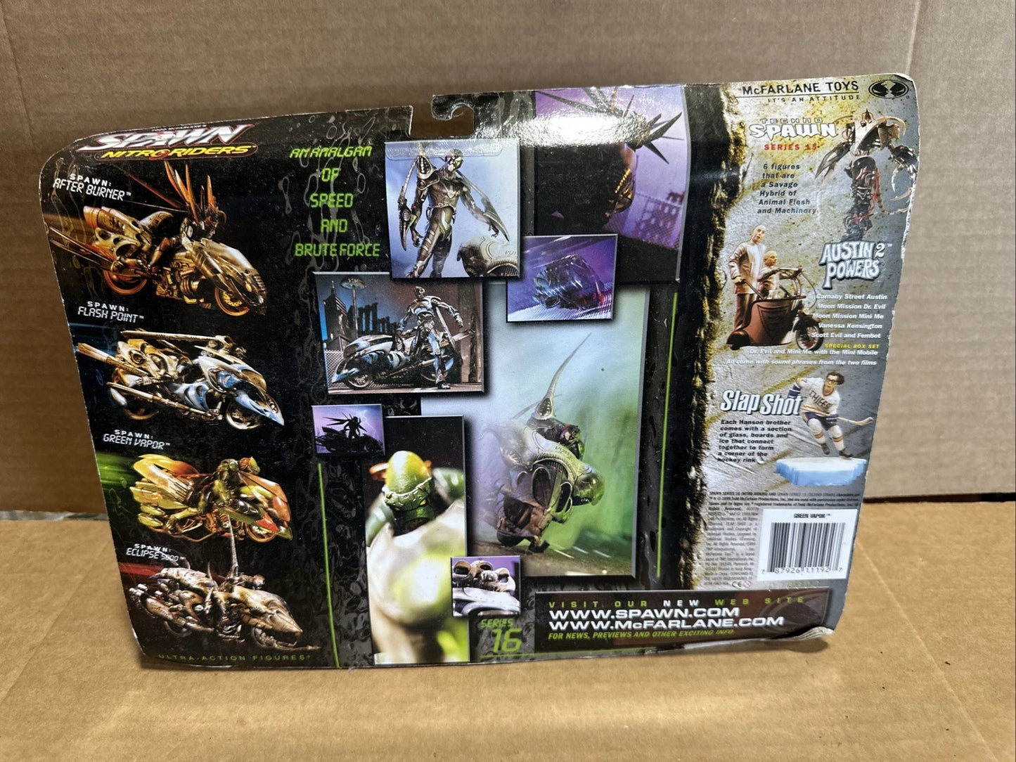 Lot Of 6 McFarlane Spawn Series 16 NITRO RIDERS AFTER BURNER Figures 1999