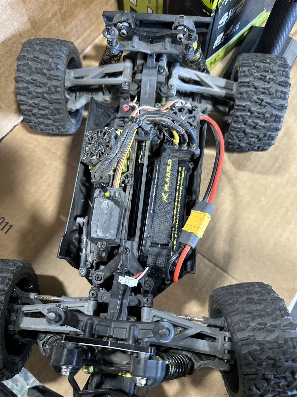 Rlaarlo Amorim Omni Terminator 4WD Remote Control Monster Truck 60-80 Kph 14+