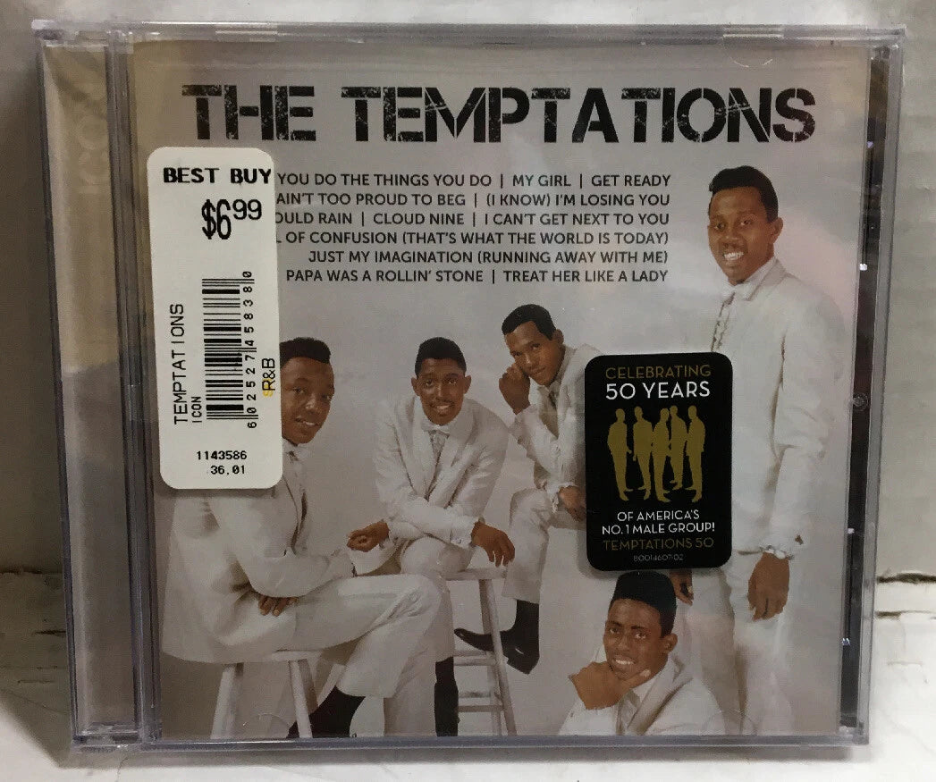 The Temptations Icon Sealed CD