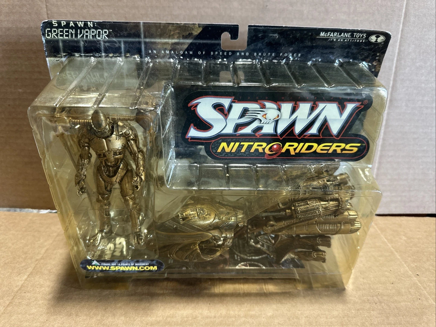 Lot Of 6 McFarlane Spawn Series 16 NITRO RIDERS AFTER BURNER Figures 1999