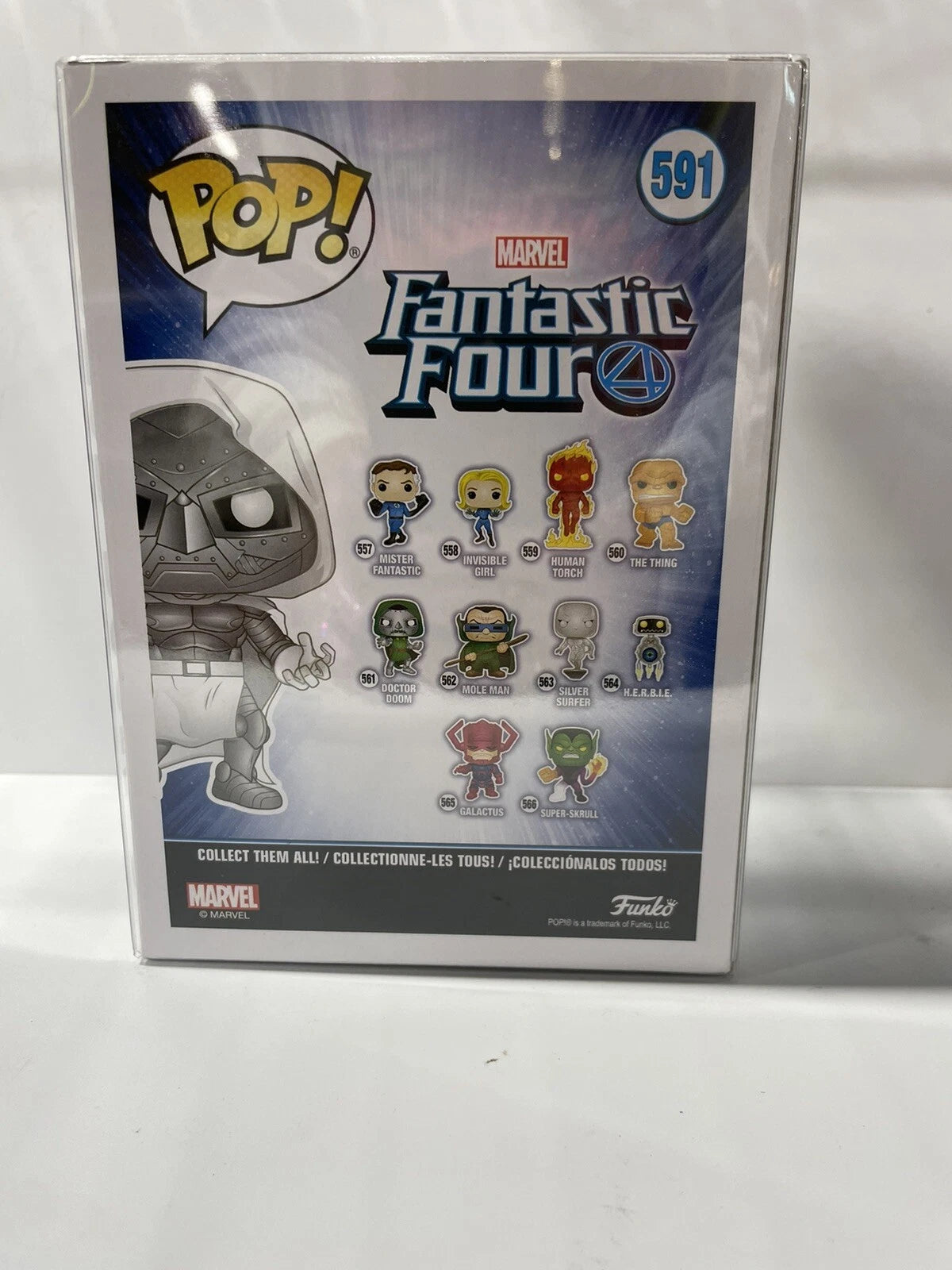 Marvel Funko POP! Doctor Doom (Dr Doom) - ECCC Spring Convention Exclusive *NEW*