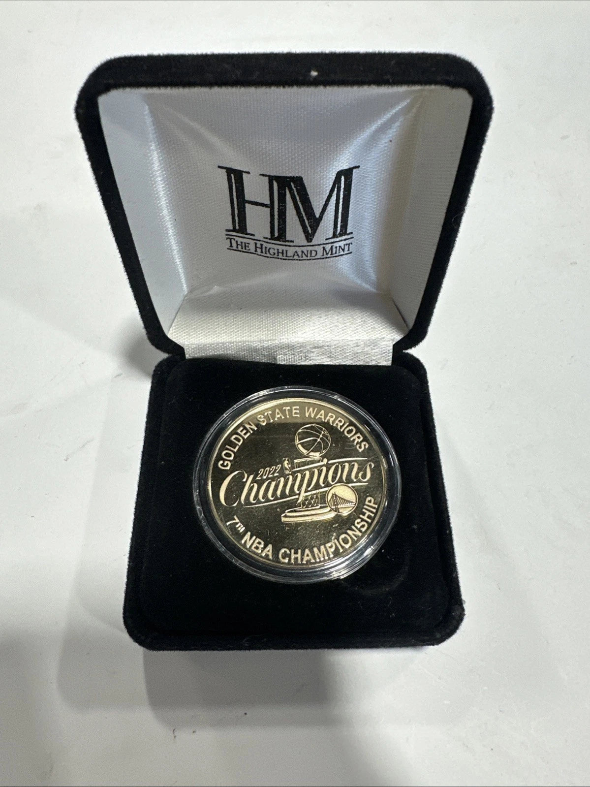 Limited Edition Golden State Warriors 2022 NBA Finals Champions Gold Mint Coin