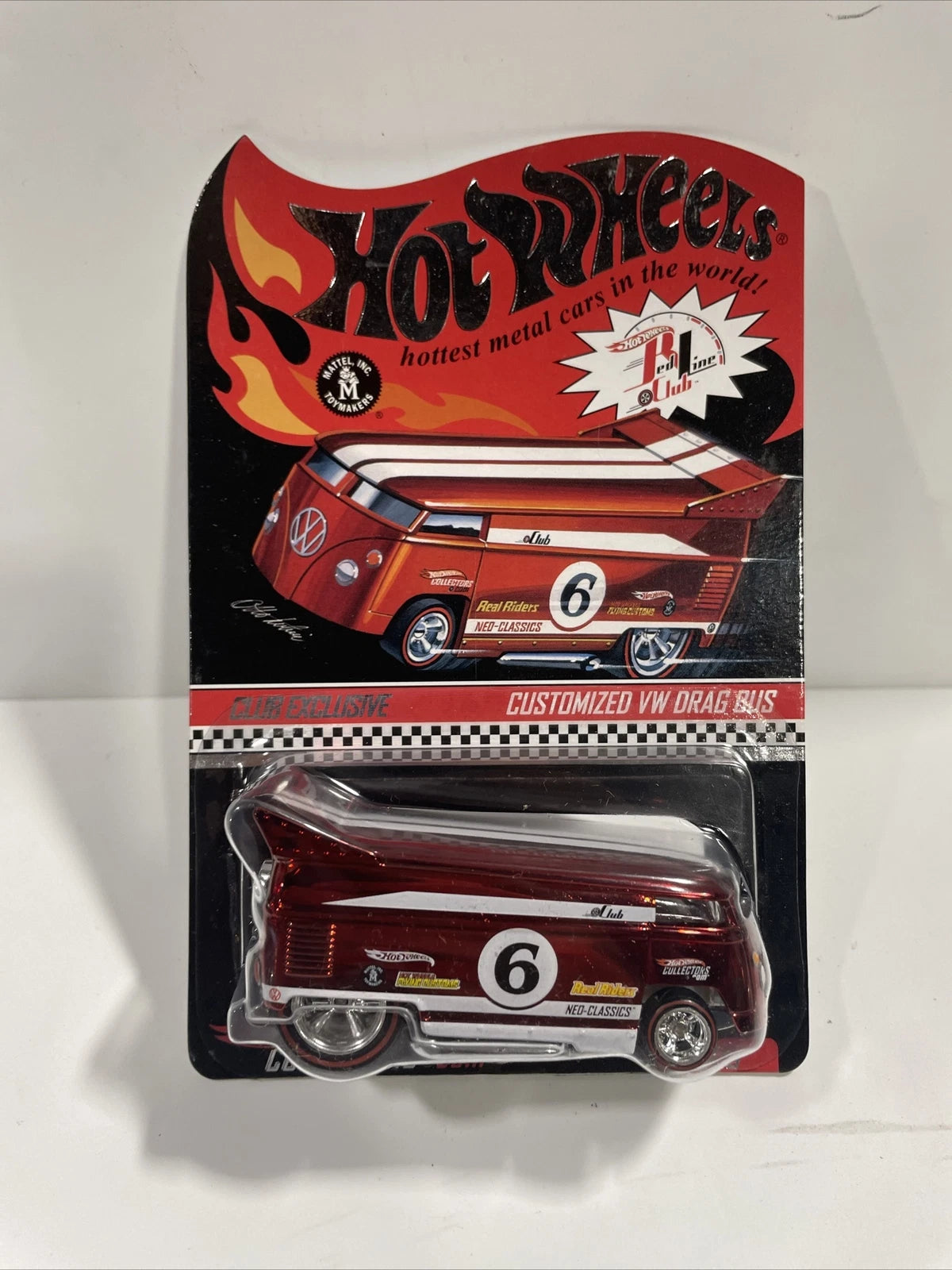 Hot Wheels Redline Club RLC Exclusive 2006 Customized VW Drag Bus 00917/13775