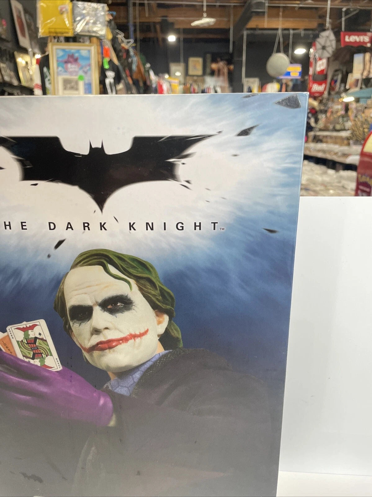 The Joker DC Direct Deluxe 1:6 Scale Dark Knight Collector Figure Ledger NEW