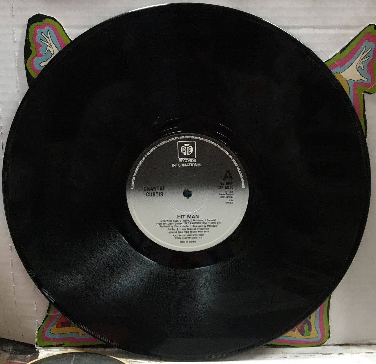 Chantal Curtis Hit Man 12” UK Import Record 12P5010