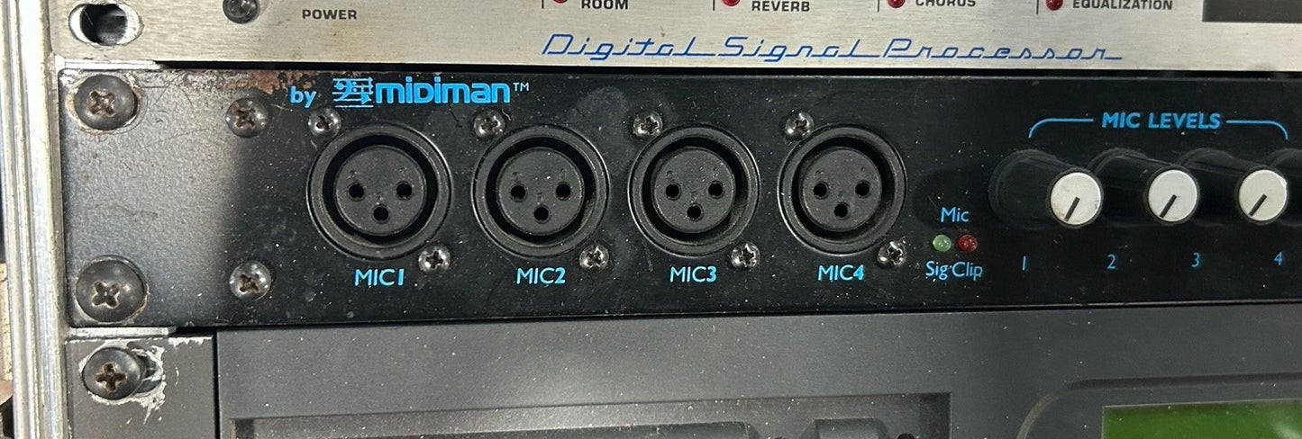 MIDIMAN FINE LINE PRO AUDIO 24 CHANNEL LINE / MICROPHONE MIXER