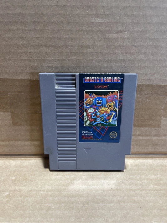 Ghosts 'n Goblins (1986, Nintendo NES) CARTRIDGE ONLY