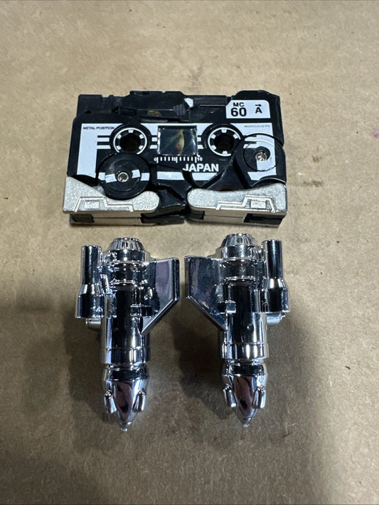Ravage Cassette SILVER CLEAN 1985 G1 Transformers Figure