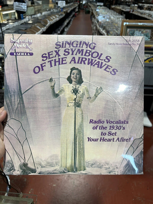 Singing Sex Symbols of Airwaves LP Various Artists - Sandy Hook 2058 new sealed