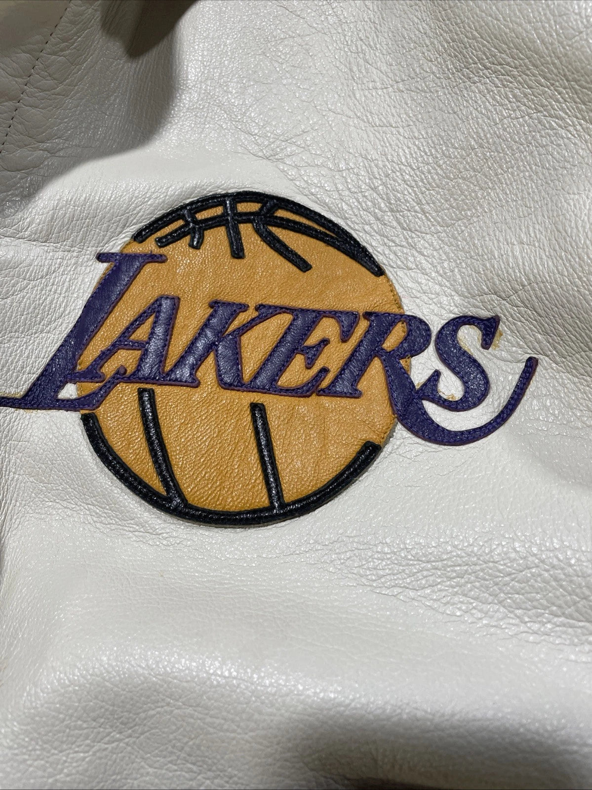 VERY RARE Jeff Hamilton Limited Edition L.A Lakers Leather Jacket