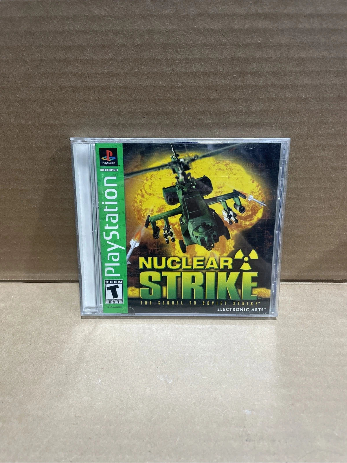 Vintage 1997 PlayStation 1 (PS1) Video Game Nuclear Strike