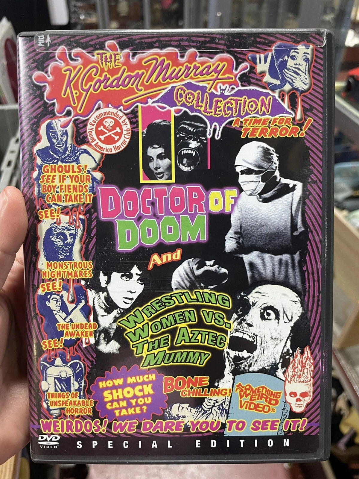 Doctor of Doom/Wrestling Women Vs. The Aztec Mummy Double Feature (DVD, 2003)