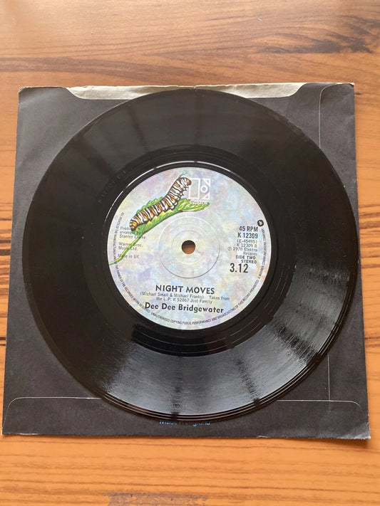 VTG Dee Dee Bridgewater 7” UK import k12309 Sweet Rain/Night Moves EX