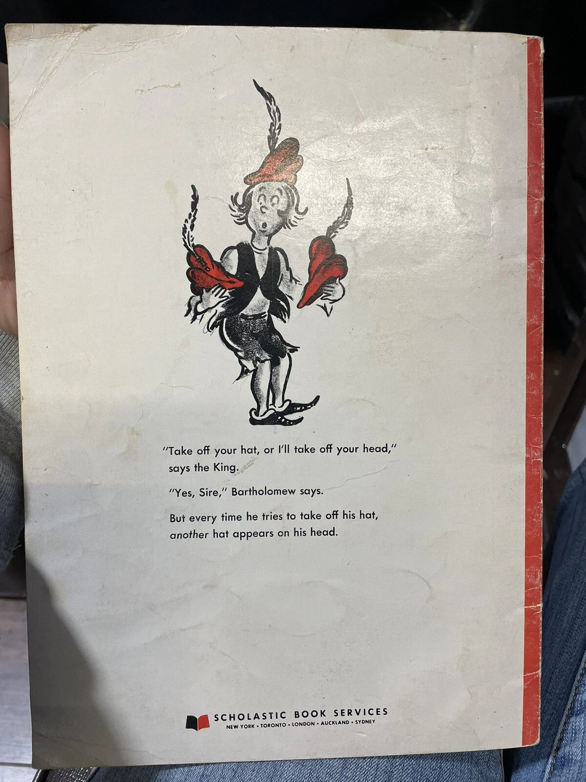 The 500 Hats of Bartholomew Cubbins By Dr. Seuss 1938