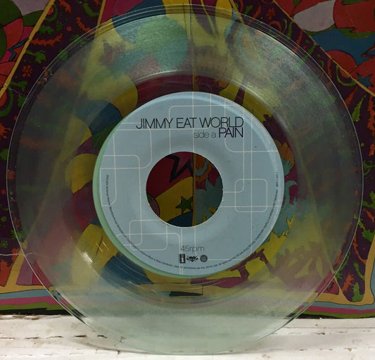 Jimmy Eat World Pain Promo 7” Single Clear Green INTR11243-1