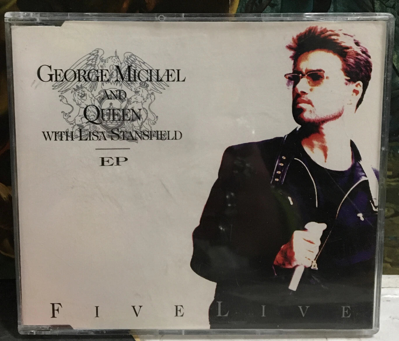 George Michael And Queen Five Live UK Import EP CD