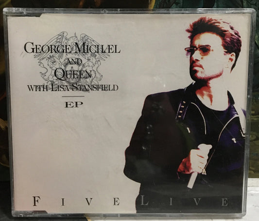 George Michael And Queen Five Live UK Import EP CD