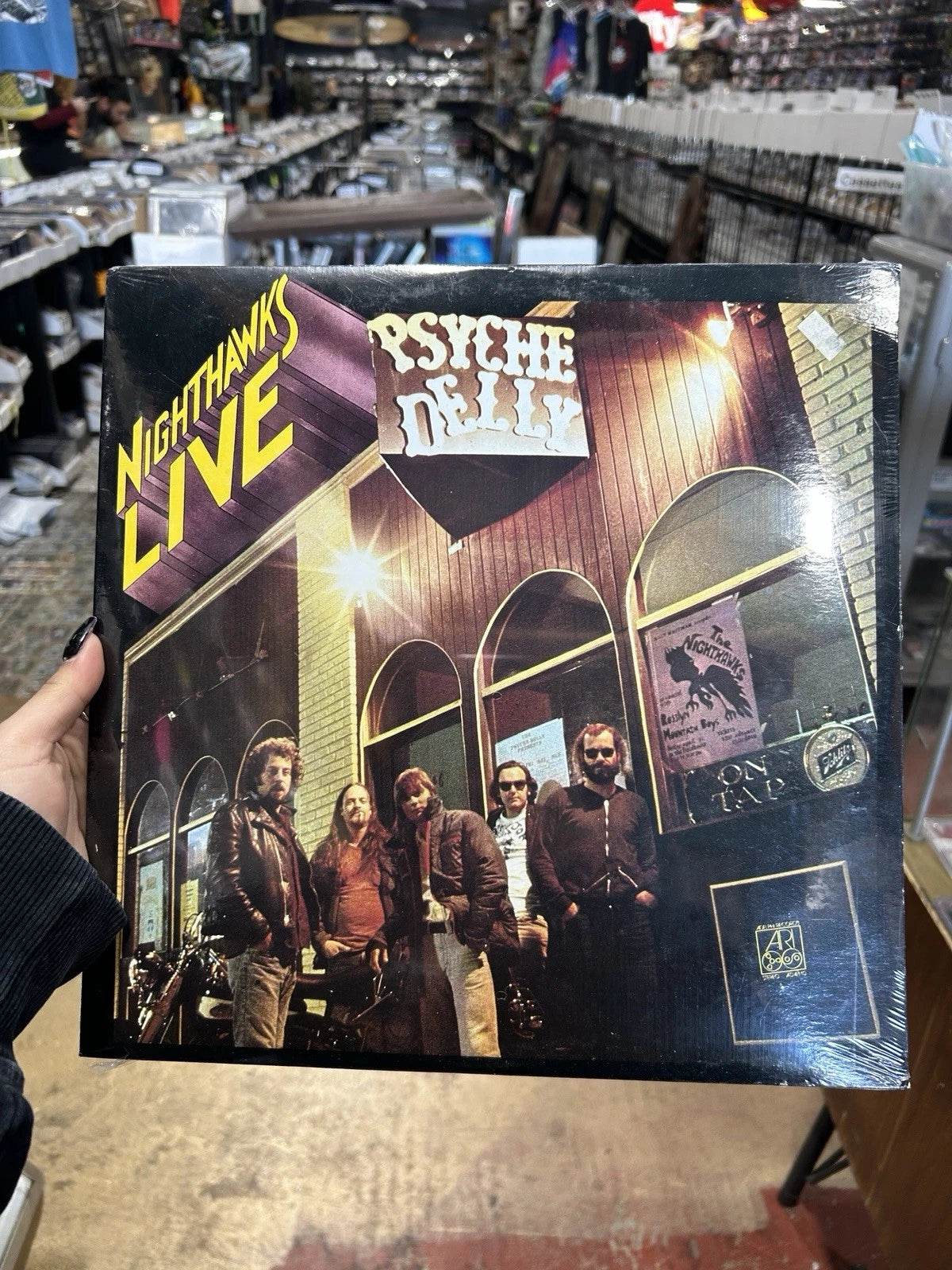 The Nighthawks Live Psyche Delly 1976 Adelphi Records AD4110 Stereo New Sealed